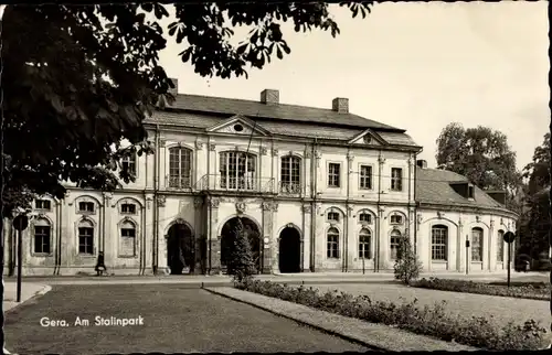 Ak Gera in Thüringen, Im Stalinpark