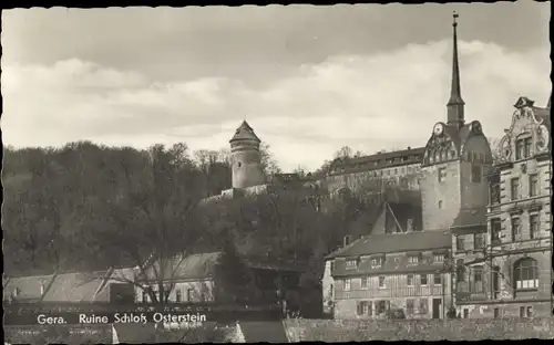 Ak Gera in Thüringen, Schloss Osterstein