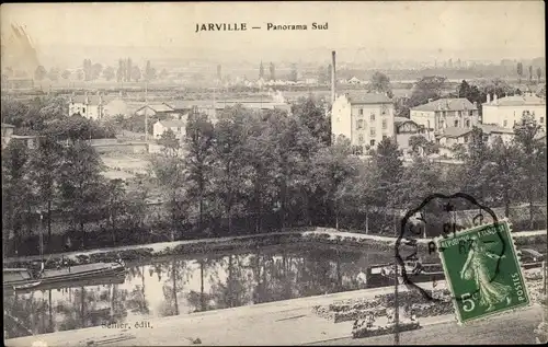 Ak Jarville Meurthe et Moselle, Panorama Sud