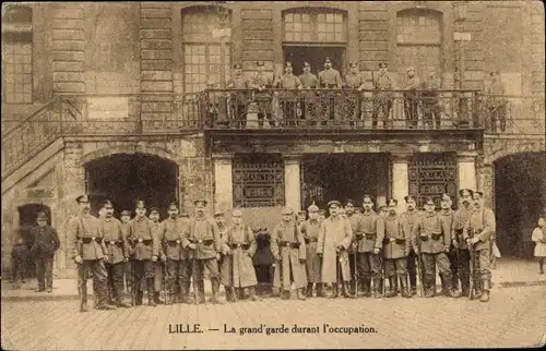 Ak Lille Nord, Die große Wache während der Besatzung