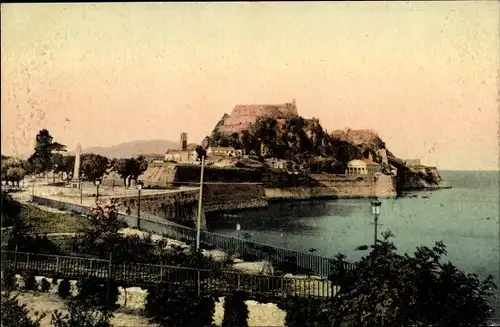 Ak Korfu Griechenland, Zitadelle, Südküste