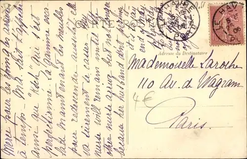 Ak Französisches Kriegsschiff, U-Boot Gymnote, Französische Marine