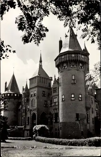 Ak Haarzuilens Vleuten Utrecht Niederlande, Kasteel de Haar, Hoofdingang