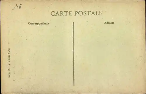 Ak Gouvieux-Oise, Rue de Chantilly