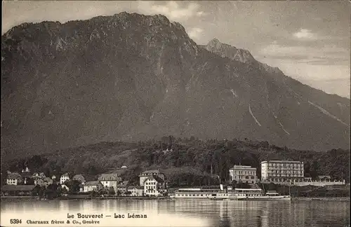 Ak Le Bouveret Kanton Wallis, Genfersee