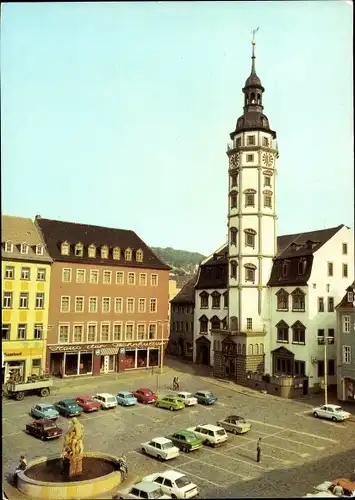 Ak Gera in Thüringen, Rathaus