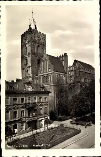 Ak Frankfurt an der Oder, Marienkirche