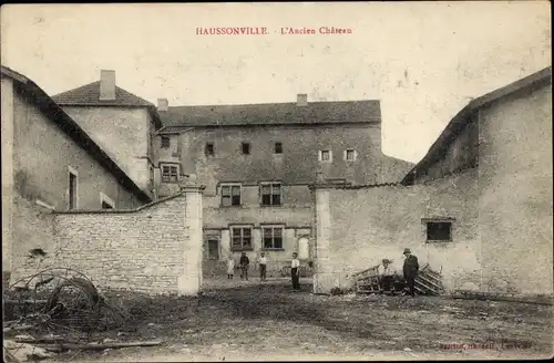 Ak Haussonville Meurthe et Moselle, Das alte Schloss