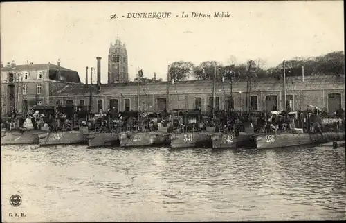 Ak Dunkirk Dunkirk North, Verteidigungsmobil