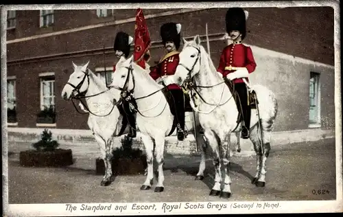 Ak The Standard und Escort, Royal Scots Greys