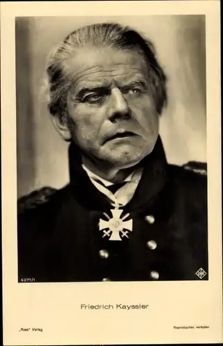 Ak Schauspieler Friedrich Kayssler, Portrait