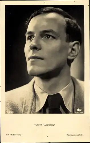 Ak Schauspieler Horst Caspar, Portrait