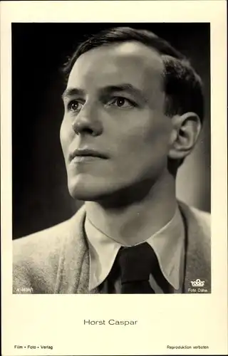 Ak Schauspieler Horst Caspar, Portrait