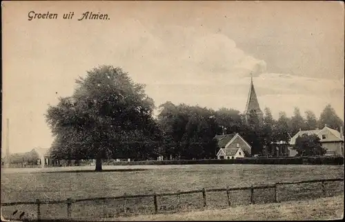 Ak Almen Gelderland, Dorfpartie