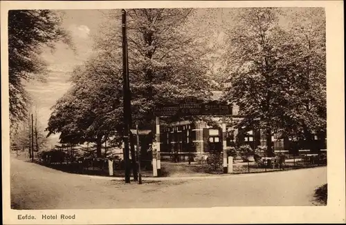 Ak Eefde Zutphen Lochem Gelderland, Hotel Rood
