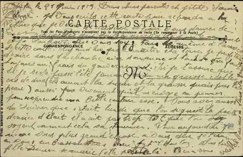 Ak Französisches Kriegsschiff Lorraine, Französische Marine