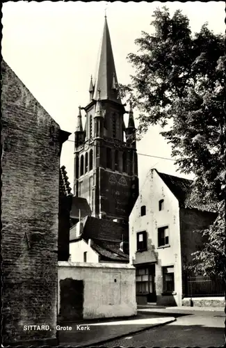 Ak Sittard Limburg Niederlande, Grote Kerk