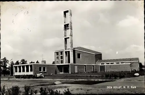 Ak Den Hulst Overijssel Niederlande, NH Kirche