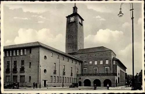 Ak Enschede Overijssel Niederlande, Rathaus