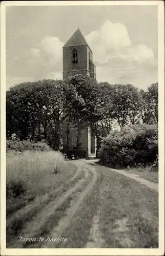 Ak Havelte Drenthe Niederlande, Turm