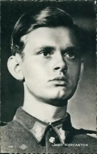 Ak Schauspieler Jean Mercanton, Portrait in Uniform