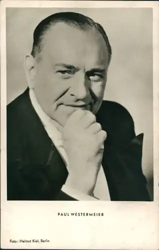 Ak Schauspieler Paul Westermeier, Portrait