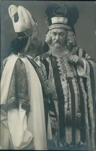 Ak Oberammergau, Passionsspiel 1910, Kaiphas und Annas