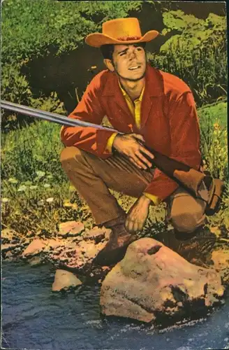 Ak Schauspieler Michael Landon, Little Joe, Bonanza