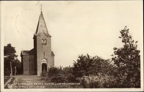 Ak Echternach Luxemburg, Kleine Luxemburger Schweiz, Kapelle St. Liboire