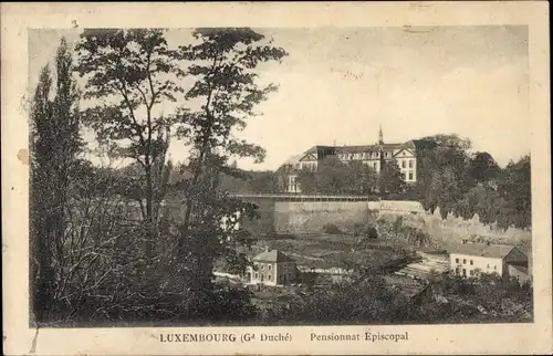 Ak Luxembourg Luxemburg, Bischöfliches Internat