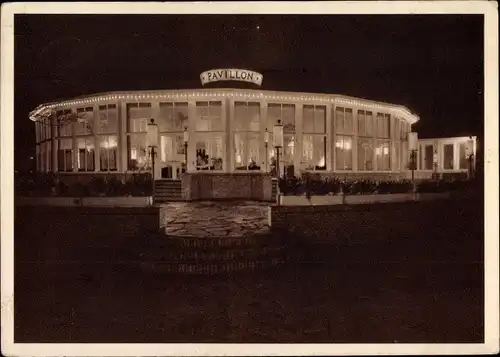 Ak Leipzig in Sachsen, Konditorei-Pavillon, Augustusplatz