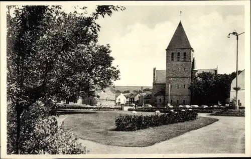 Ak Han Lesse Wallonien Namur, Kirche und Gemeindepark