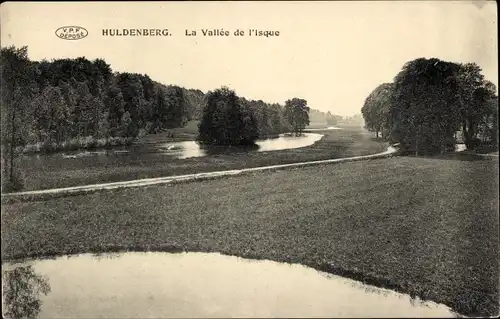 Ak Huldenberg Flämisch Brabant, La Vallee de l'Isque