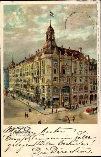 Ak Berlin Mitte, Hotel Kaiserhof, Friedrichstraße