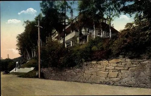 Ak Zschopau im Erzgebirge Sachsen, Kurhaus Finkenburg