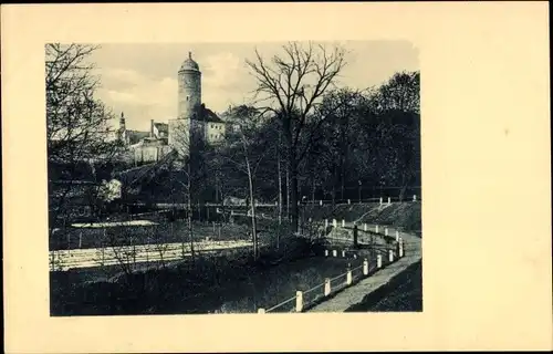 Ak Bautzen in der Oberlausitz, Fischergasse, Neutor, Turm