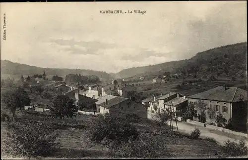 Ak Marbache Meurthe-et-Moselle, Le Village