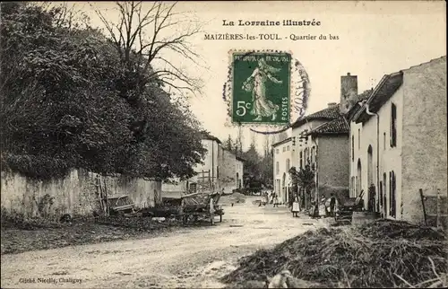 Ak Maizieres les Toul Meurthe et Moselle, Unterbezirk