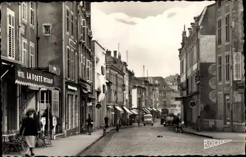 Ak Pont à Mousson Meurthe et Moselle, Straßenansicht, Hotel