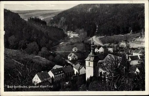 Ak Bad Gottleuba in Sachsen, Totalansicht