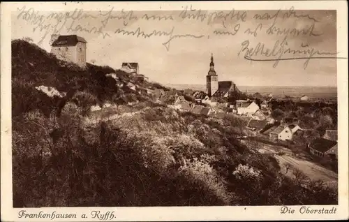 Ak Bad Frankenhausen am Kyffhäuser Thüringen, Oberstadt