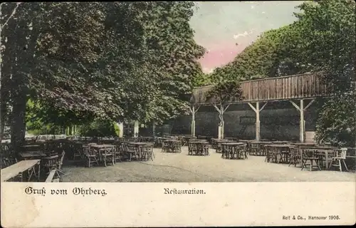 Ak Klein Berkel Hameln in Niedersachsen, Ohrberg, Restauration