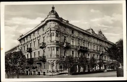 Ak Františkovy Lázně Franzensbad Reg. Karlsbad, Savoy-Hotel