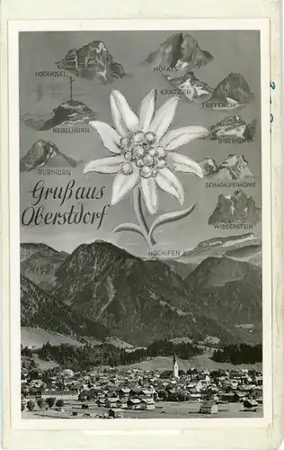 9 Glas Negative Oberstdorf im Oberallgäu, diverse Ansichten, Gesamtansicht, Alpen