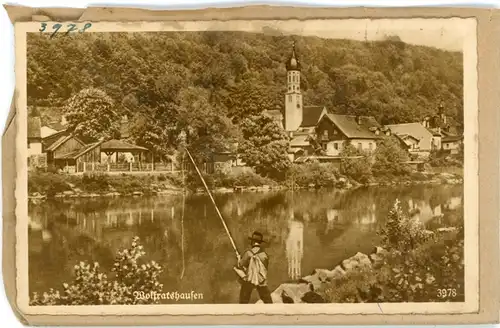 5 Glas Negative Wolfratshausen in Oberbayern, Straße, Totale