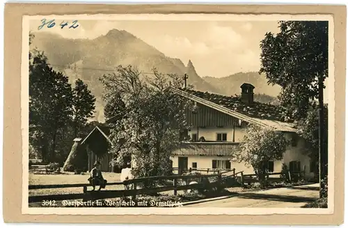 5 Glas Negative Wegscheid Lenggries in Oberbayern, Brauneck, Demelspitze