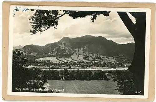 5 Glas Negative Wegscheid Lenggries in Oberbayern, Brauneck, Demelspitze