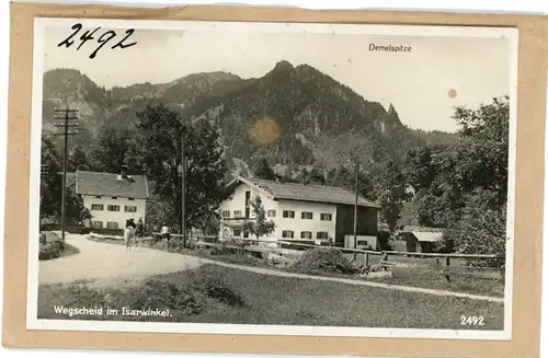 5 Glas Negative Wegscheid Lenggries in Oberbayern, Brauneck, Demelspitze