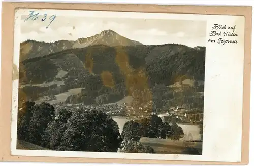 8 Glas Negative Bad Wiessee in Oberbayern, Kirche, Totale