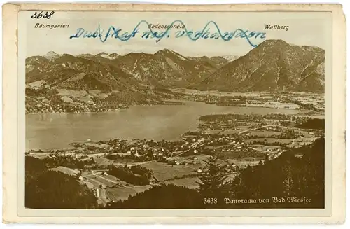 8 Glas Negative Bad Wiessee in Oberbayern, Kirche, Totale